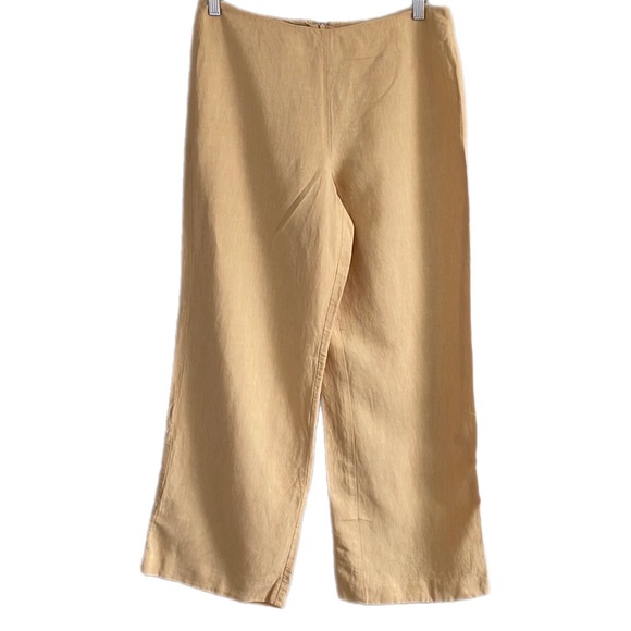 Vintage Tommy Bahama Linen Viscose Wide Leg Coastal Resort Pants - Picture 1 of 14